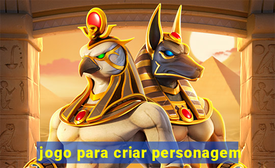 jogo para criar personagem